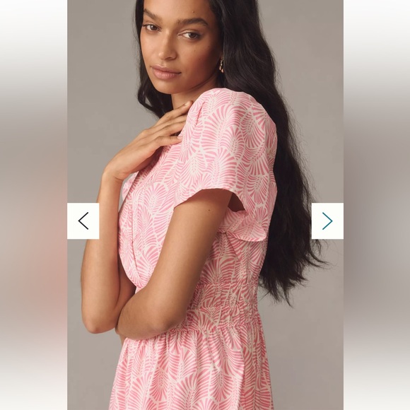 NWT Anthropologie Somerset Maxi Dress in Raspberry, size XS - Picture 9 of 14